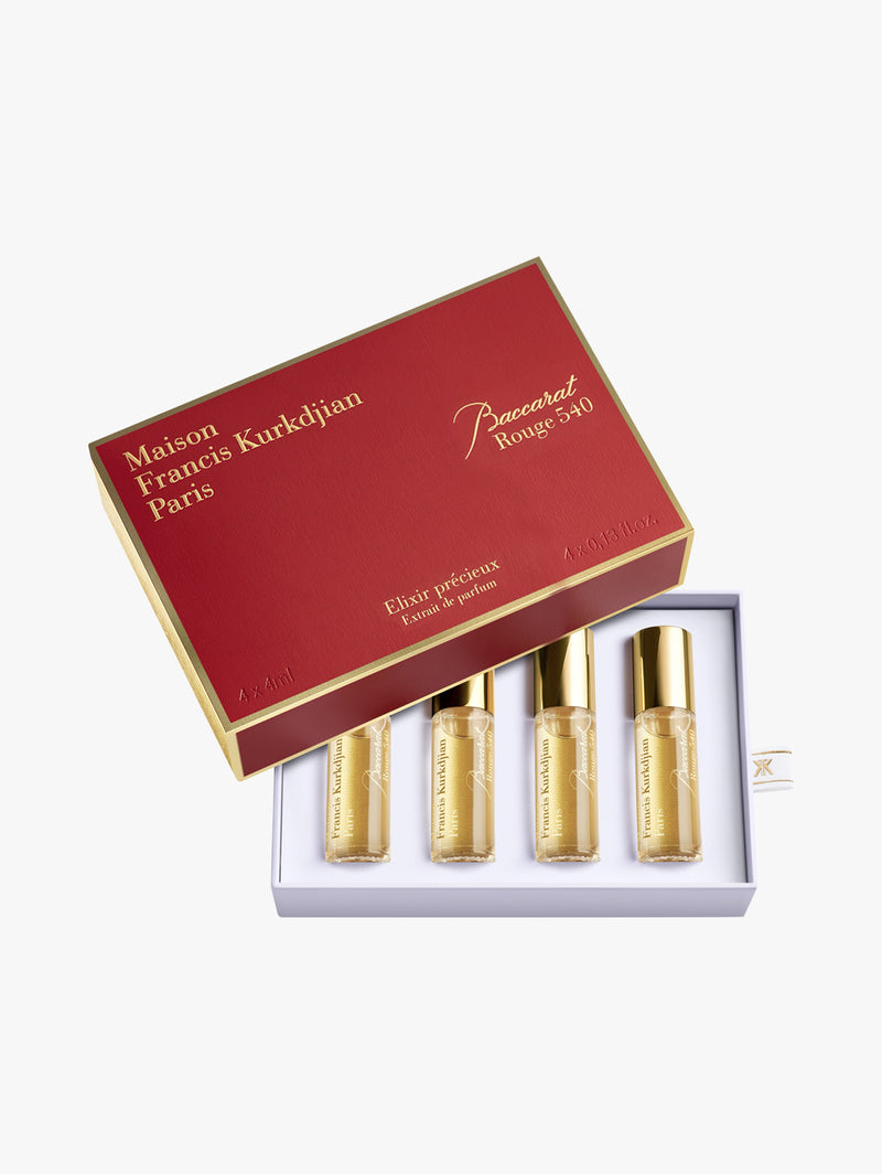 Baccarat Rouge 540 Roll On Elixir Set 4X4Ml