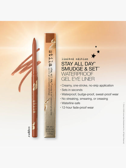 Stay All Day® Smudge & Set™ Waterproof Gel Eye Liner
