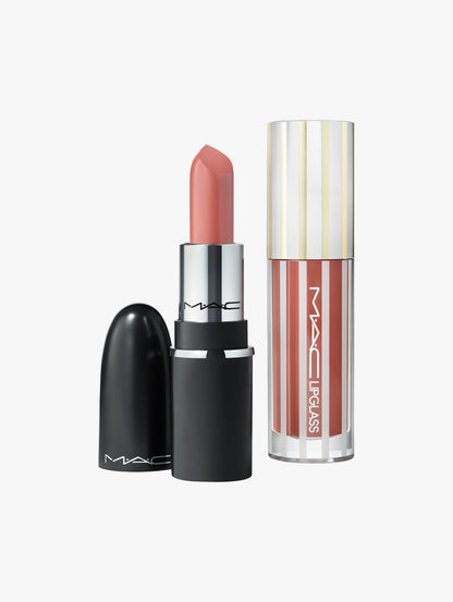 Mini M·A·C Nudes Lip Combo