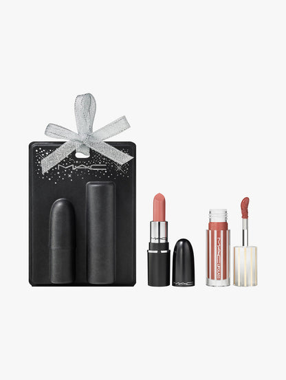 Mini M·A·C Nudes Lip Combo