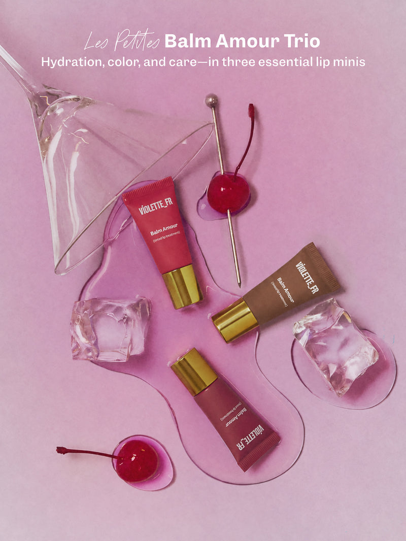 Les Petites Mini Balm Amour Nourishing Lip Treatment Trio Gift Set