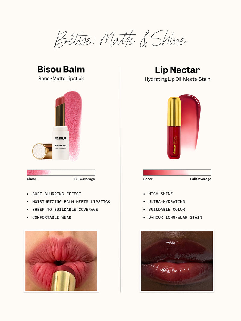 Bouche Duo Bêtise Edition - Bisou Balm & Lip Nectar Gift Set