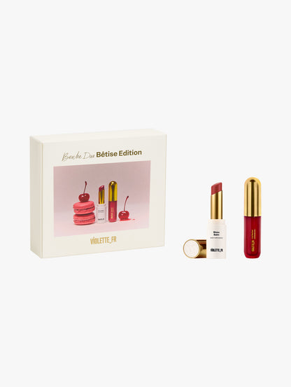 Bouche Duo Bêtise Edition - Bisou Balm & Lip Nectar Gift Set