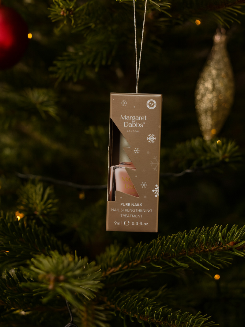 Pure Nail Strengthening Treatment Christmas Tree Bauble