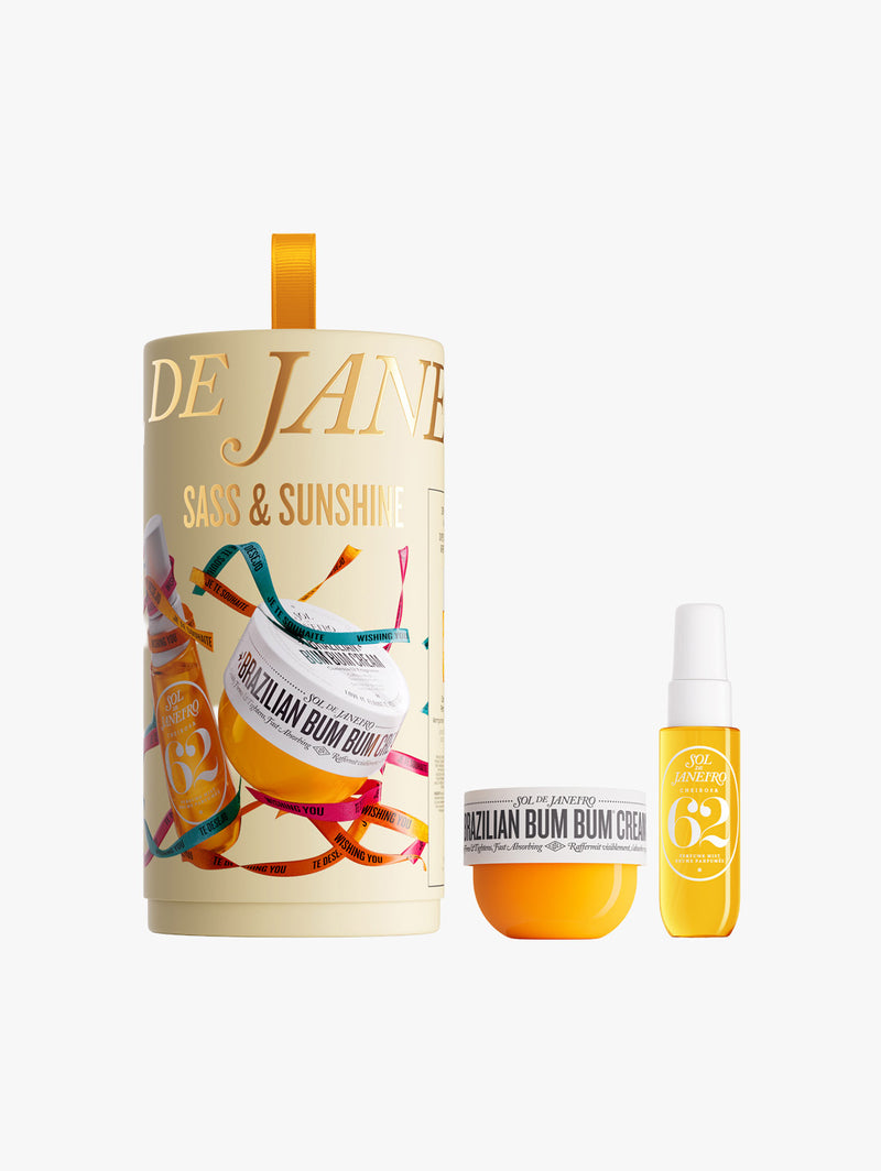 Sass & Sunshine Firming Body Cream & Perfume Mist Duo