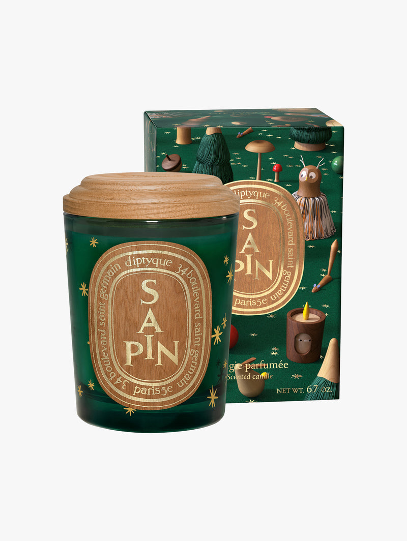 Sapin Candle With Lid