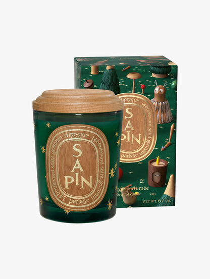Sapin Candle With Lid