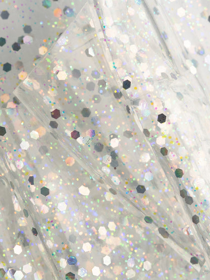 Snowflake Shimmer Brightening Glitter Hydrogel Face Mask
