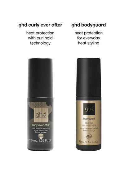 Heat Protect and Curl Hold Set