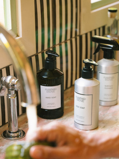 Rosemary Clary Sage Glass Hand Soap