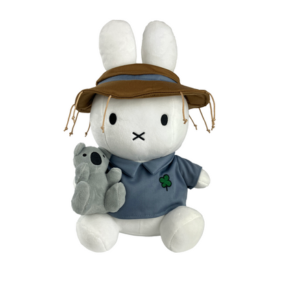 Miffy Australiana Blue Sitting Plush with Koala 33cm