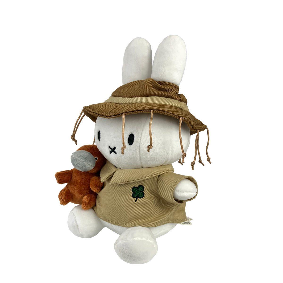 Miffy Australiana Mustard Yellow Sitting Plush with Platypus 23cm