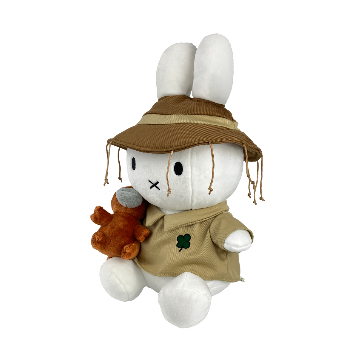 Miffy Australiana Mustard Yellow Sitting Plush with Platypus 33cm