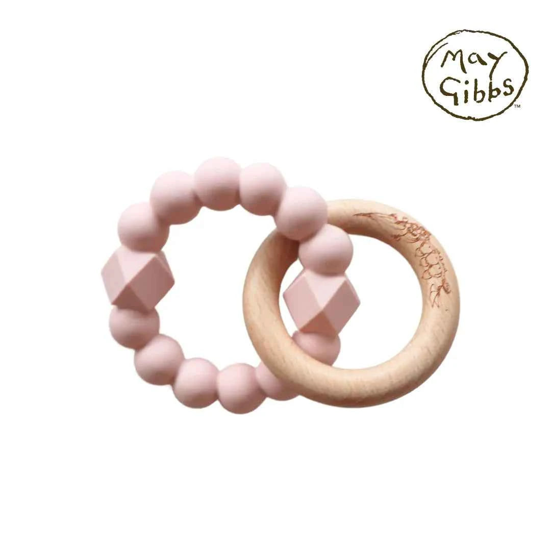 May Gibbs Moon Teether by Jellystone Baby Toys Baby Gifts Idea Best Seller 6m+
