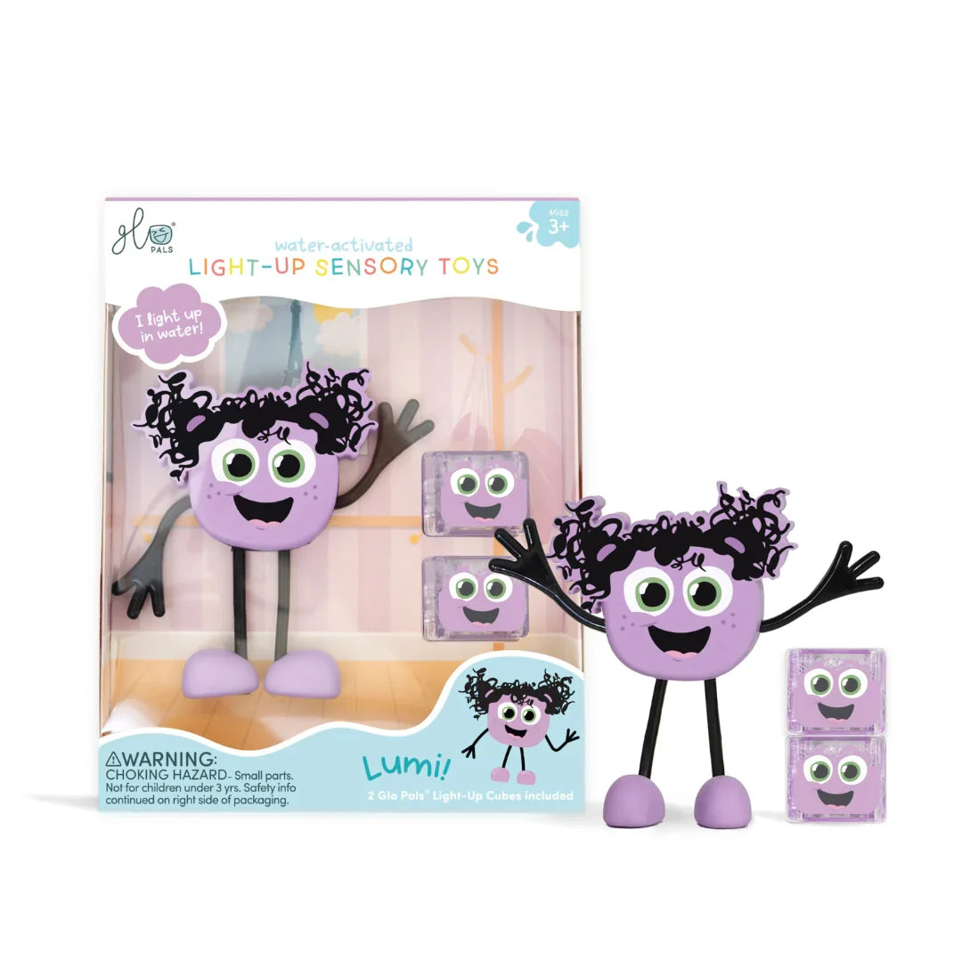 Glo Pal Water Activated Light Up Characters by Jellystone Toddler Bath Toys Sensory Toys Best Seller Gifting Idea 3yrs+