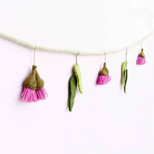 Tara Treasures Felt Eucalyptus and Gum Blossoms Australian Garland Baby Toys Baby Gift Ideas