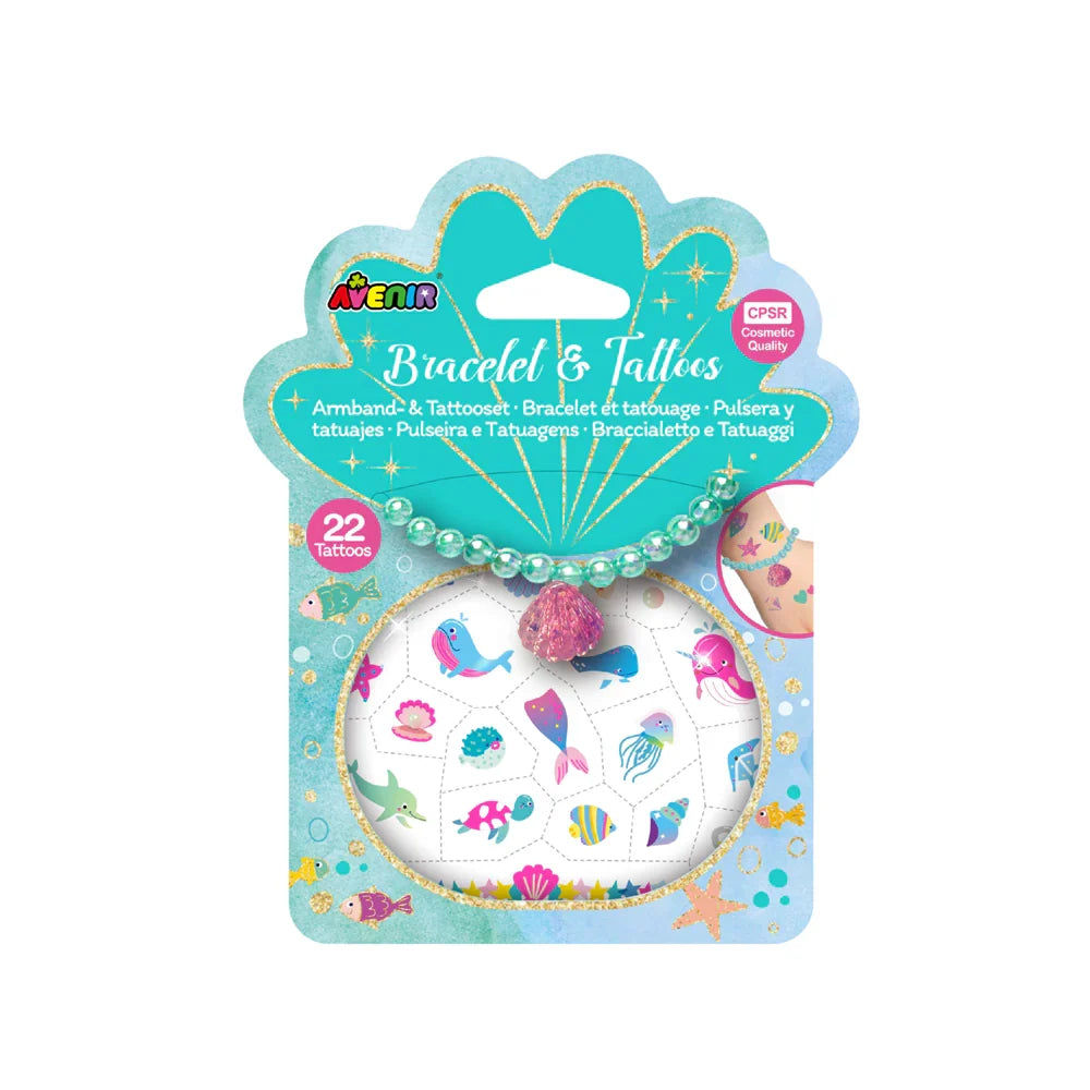 Avenir Fancy Me Bracelet and Tattoos Makeup Art and Craft for Kids 3yrs+