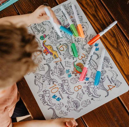 Hey Doodle 123 DinoRoar Art and craft for kids Travel Toys Dinosaur Best Seller Dinosaur and Dragon Theme Most Loved in Store 3yrs+