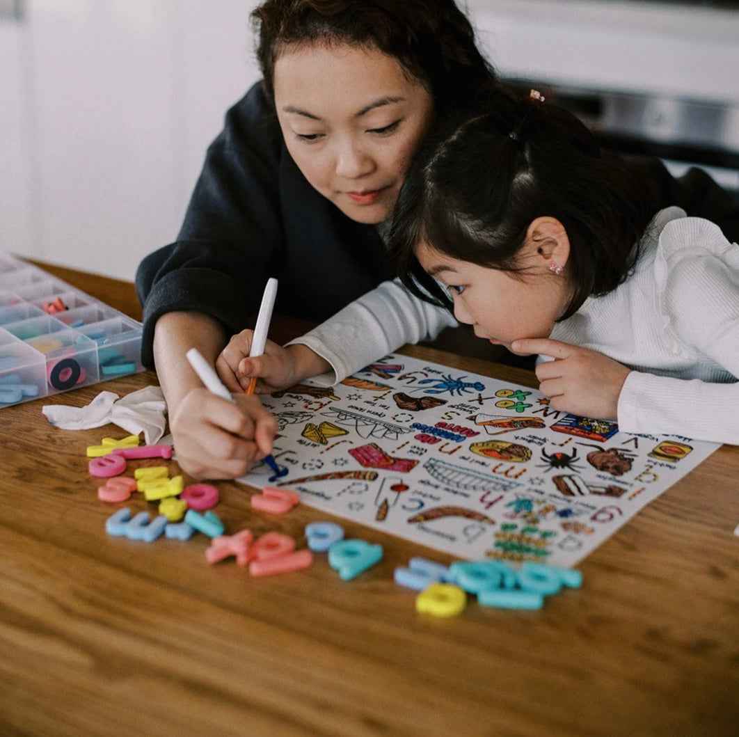 Hey Doodle ABC Aussie Icons Art and craft for kids Travel Toys Early Literacy Australian Motor Skills Best Seller Most Loved in Store 3yrs+