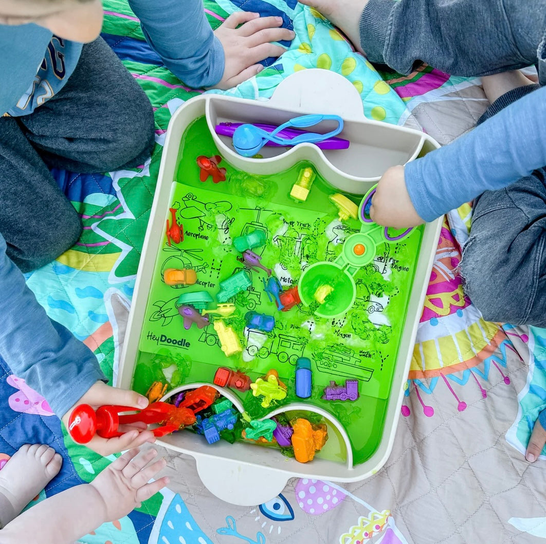 Hey Doodle ABC MiniMats Toot Toot Honk Art and Craft for Kids Travel Toys Most Loved in Store 3yrs+