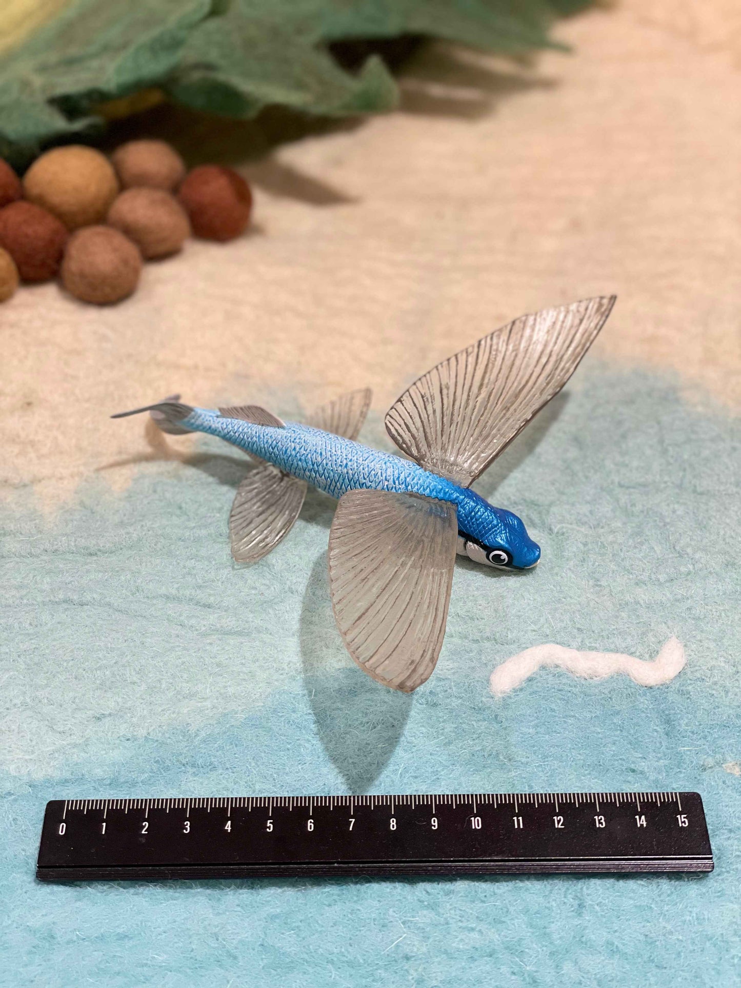 Flying Fish Figurine by Safari Ltd Large Sea Life Collection Animal Figurines 3yrs+