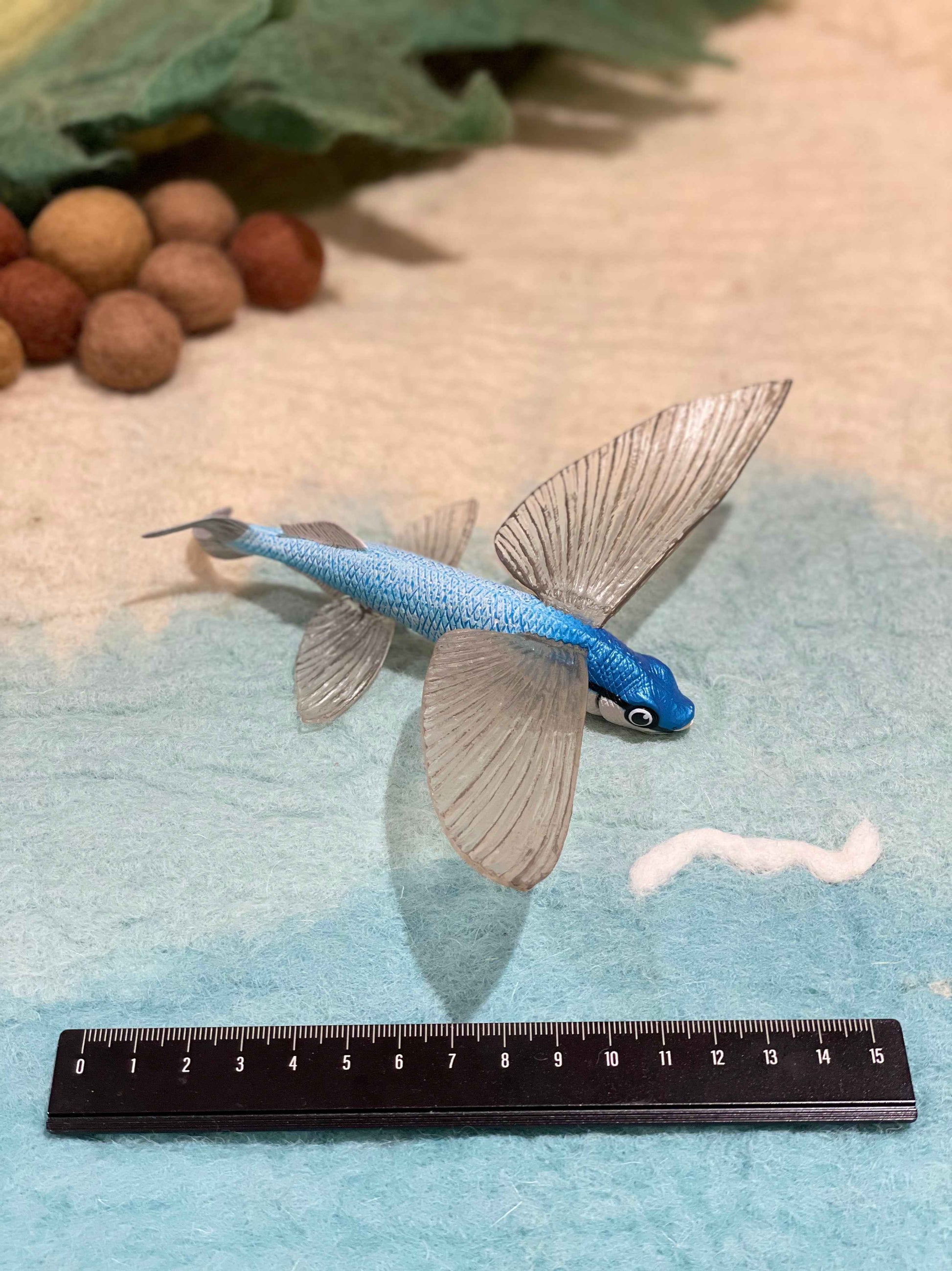 Flying Fish Figurine by Safari Ltd Large Sea Life Collection Animal Figurines 3yrs+