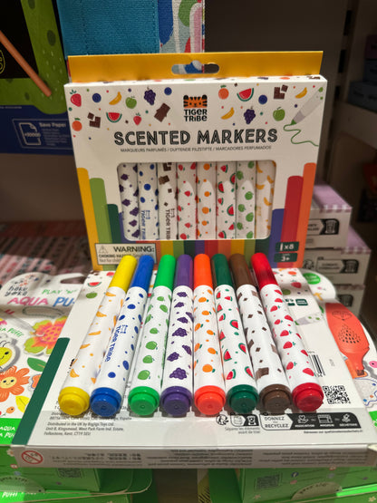 Tiger Tribe Scented Markers Stationary Art and craft for kids 3yrs+