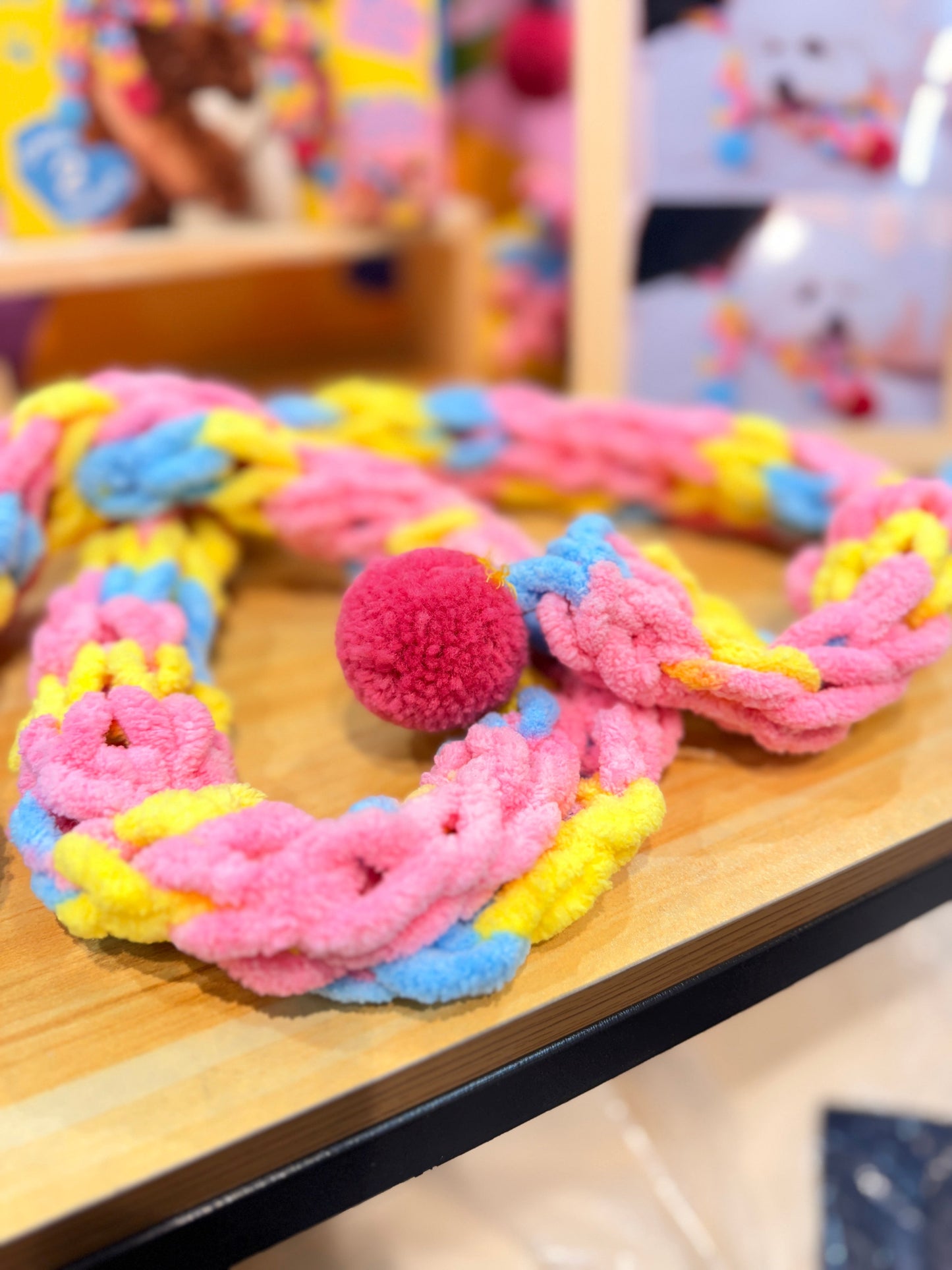 Avenir Knit My Scarves Me and My Friend DIY Kit Art and Craft for Kids 6yrs+