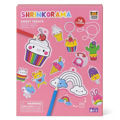 Tiger Tribe Shrinkorama Sweet Treats Shrinkies Art and Craft for kids 4yrs+