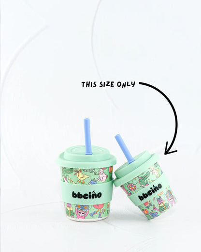BBcino BB Party Animal in Green 120ml Babycino
