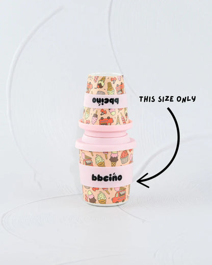 BBcino Scoops in Pink 240ml Babycino Retired