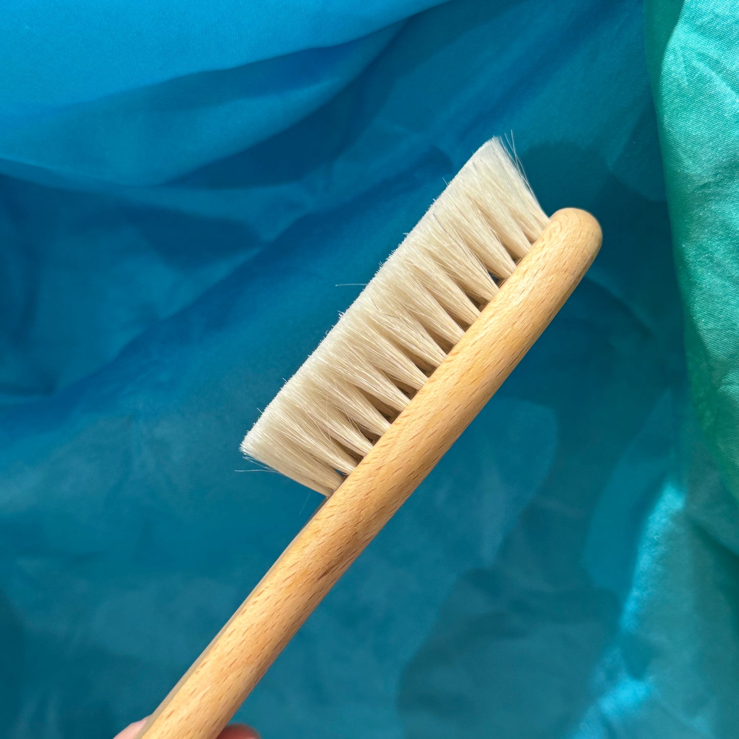 Kellerbursten Baby Hair Brush Soft Natural Bristles Montessori Practical Life Toys 0m+