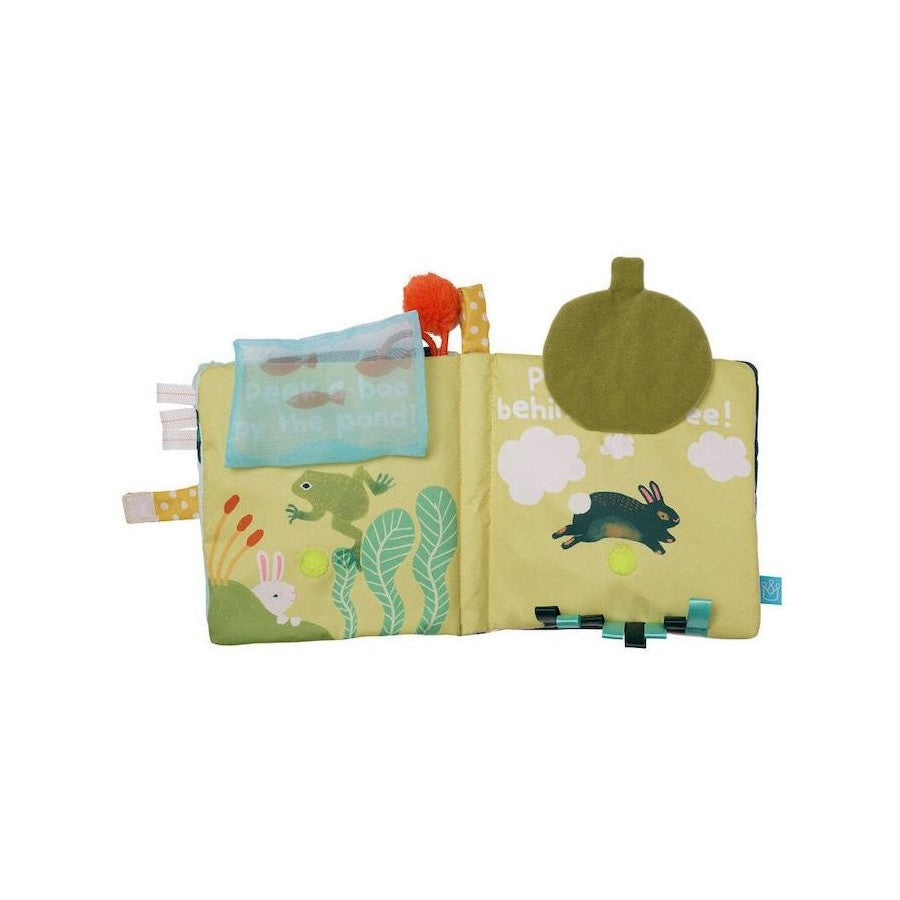 Manhattan Fairytale Peek A Boo Soft Fabric Book Baby Toddler Activity Toy Baby Gifts Idea Baby Toys 6m+ ETA 08/10