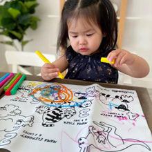 Hey Doodle My First Counting Colouring & Doodle Mat Travel Toys Art and Craft for Kids 3yrs+