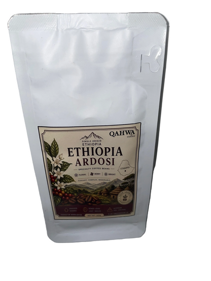 QAHWA Ethiopia Ardosi Ground Coffee