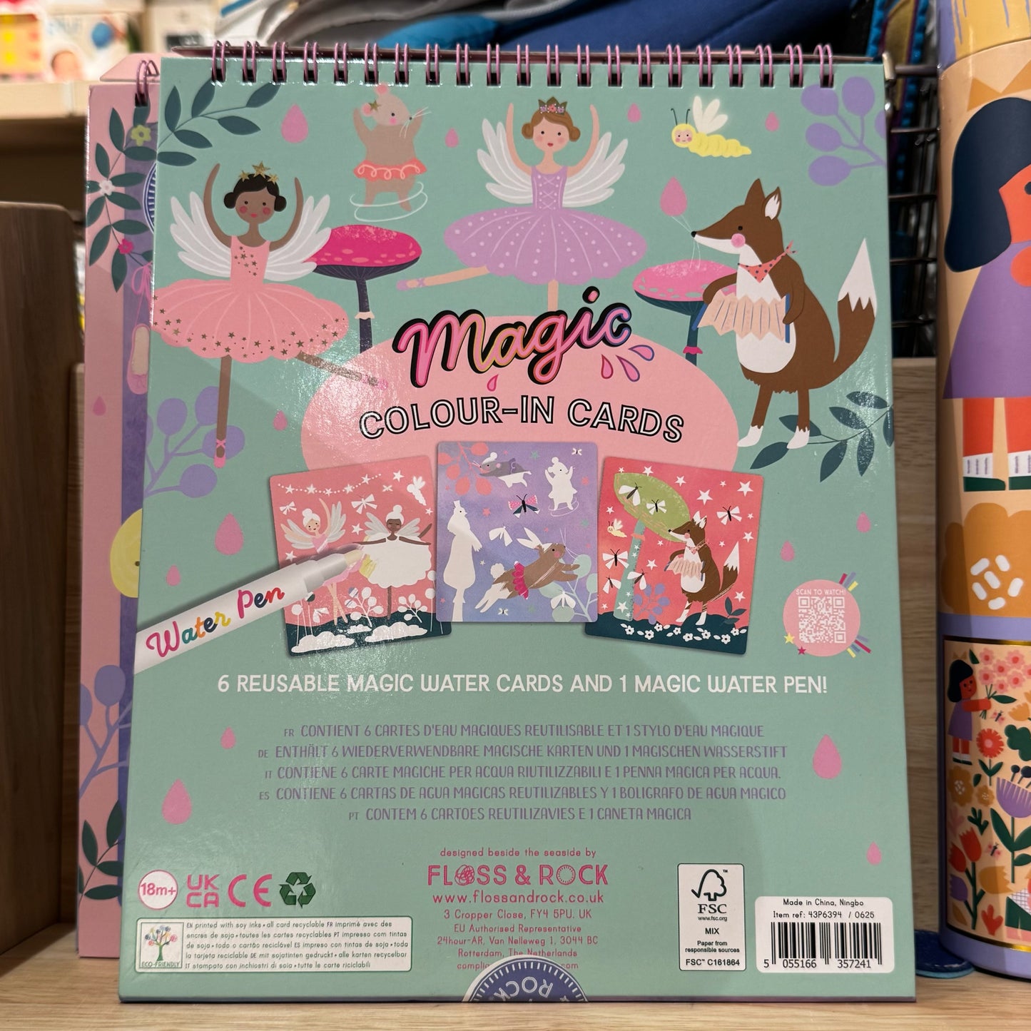 Floss & Rock Magic Water Colouring Enchanted Flipbook Interactive Art and Craft for Kids 18mths+