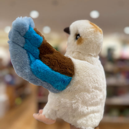 Eco Kookaburra Hand Puppet 25cm By Eco Buddies Pretend and Imaginative Play Plush Toys 3yrs+