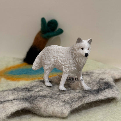 Schleich Arctic Wolf Figurine Animal Figurines 3yrs+