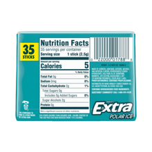 Extra Polar Ice Sugar Free Chewing Gum