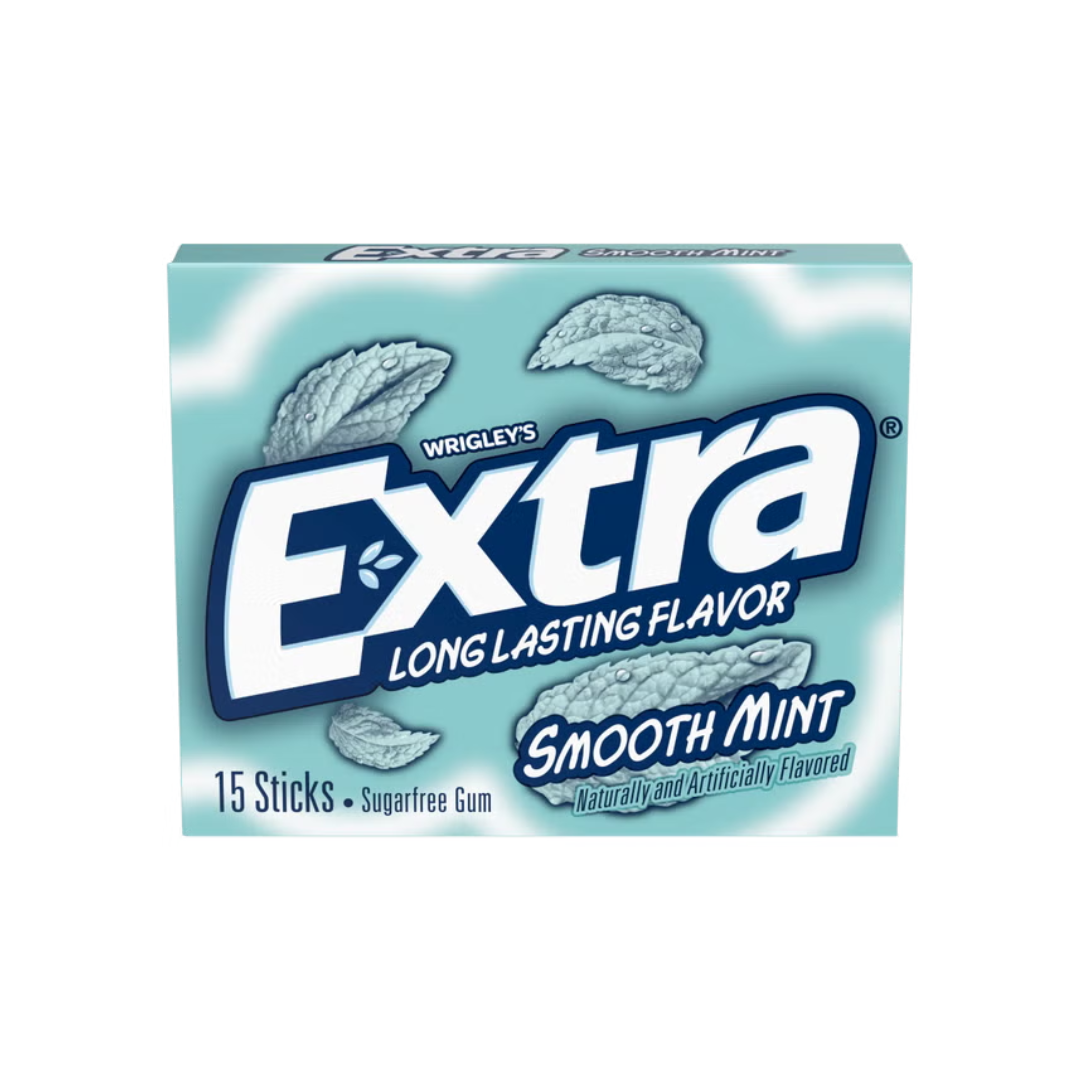 Extra Smooth Mint Sugarfree Chewing Gum