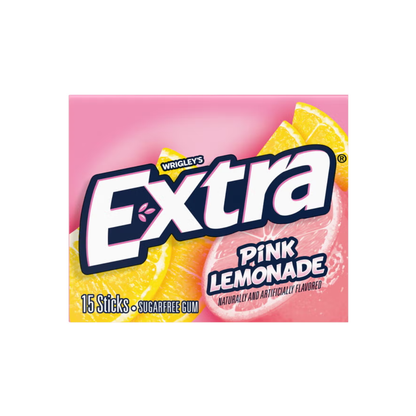 Extra Pink Lemonade Sugar Free Chewing Gum