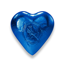 Milk Chocolate Pink Lady Hearts 8g (Blue) - 1kg