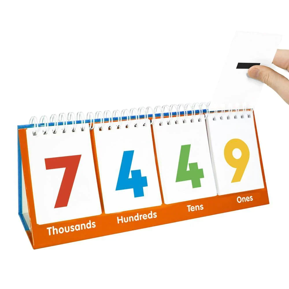 Place Value Flips By Junior Learning Early Math Cognitive STEM Toys 4yrs+