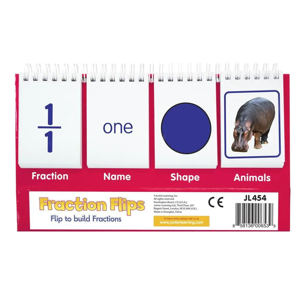 Fraction Flip By Junior Learning Early Math Cognitive STEM Toys 6yrs+