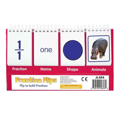 Fraction Flip By Junior Learning Early Math Cognitive STEM Toys 6yrs+