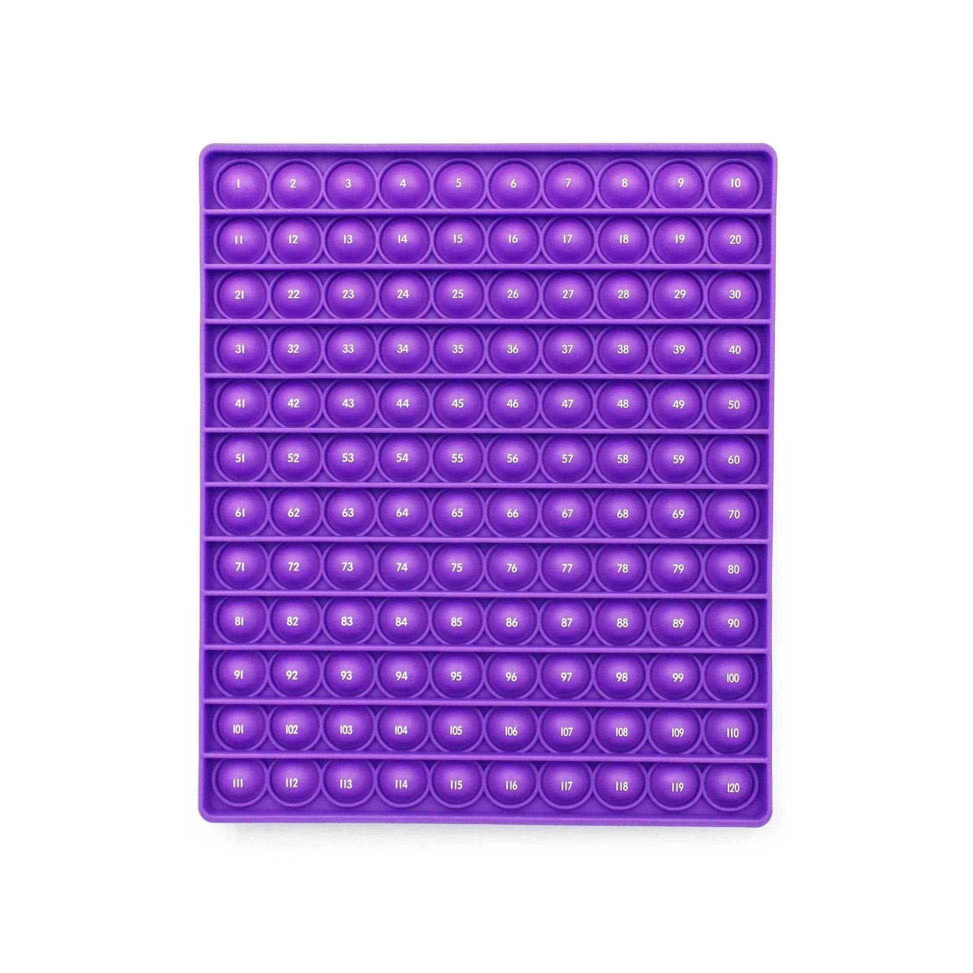 120 Counting Fidget Board Pop it Learning Toy By Junior Learning Early Math STEM Toys Cognitive Best Seller 5yrs+