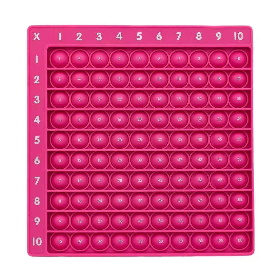 Pop it Multiplication Fidget Board 1-10 By Junior Learning Math Games for Kids STEM Toys Best Seller 7yrs+