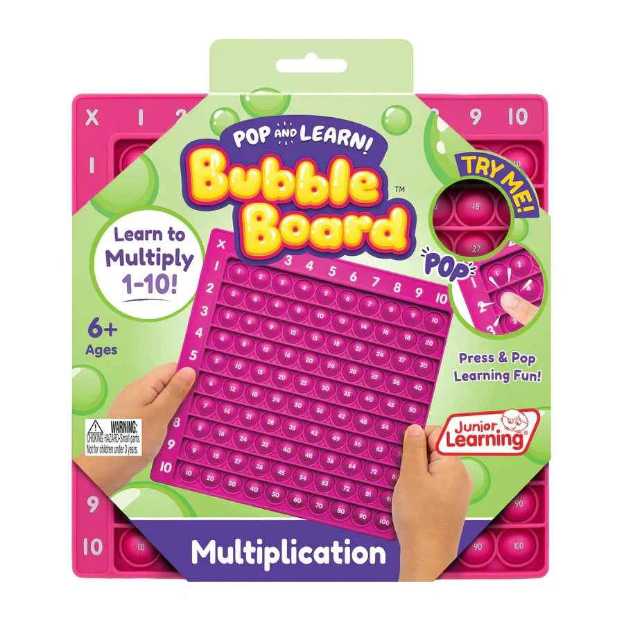 Pop it Multiplication Fidget Board 1-10 By Junior Learning Math Games for Kids STEM Toys Best Seller 7yrs+