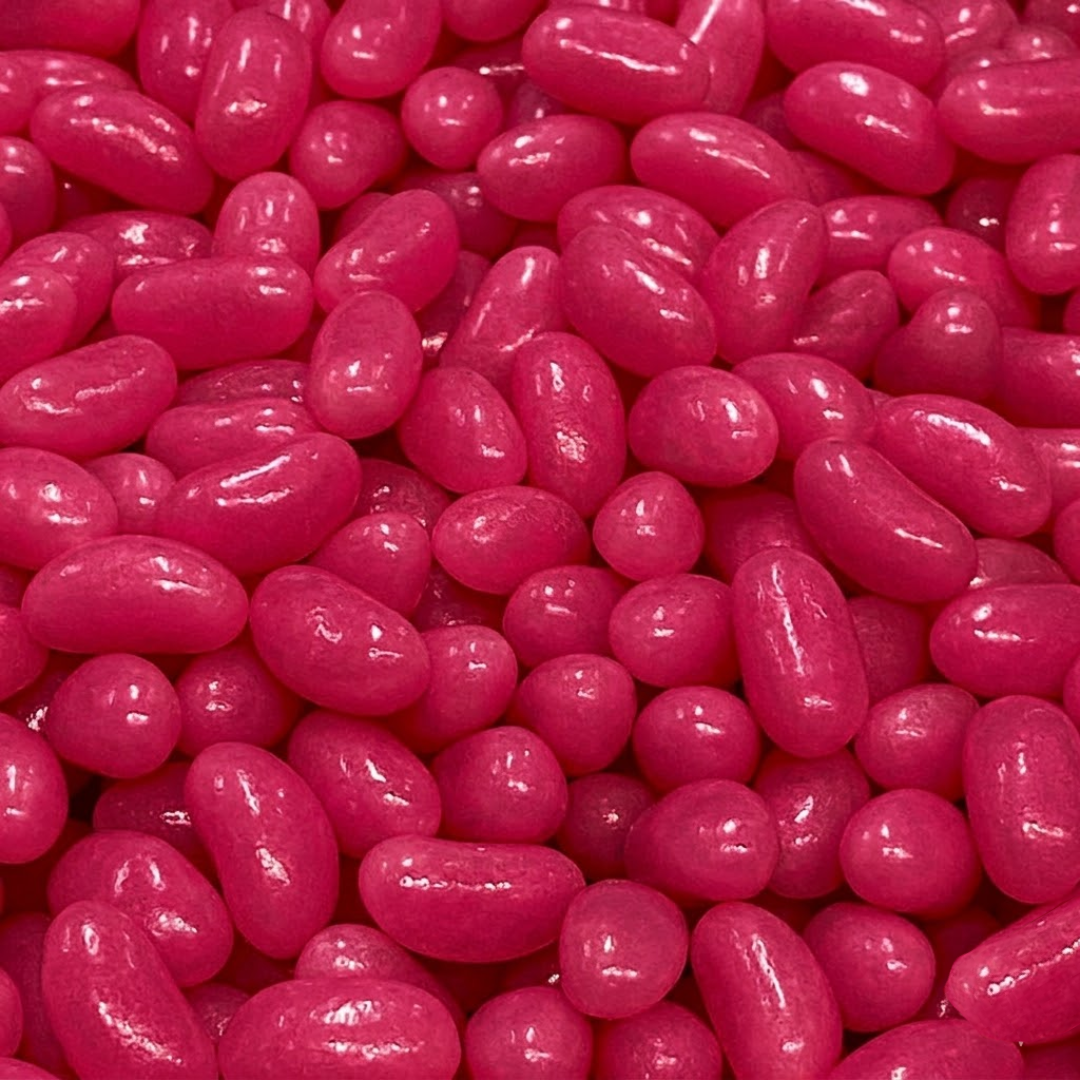 Dark Pink Jelly Beans 1kg
