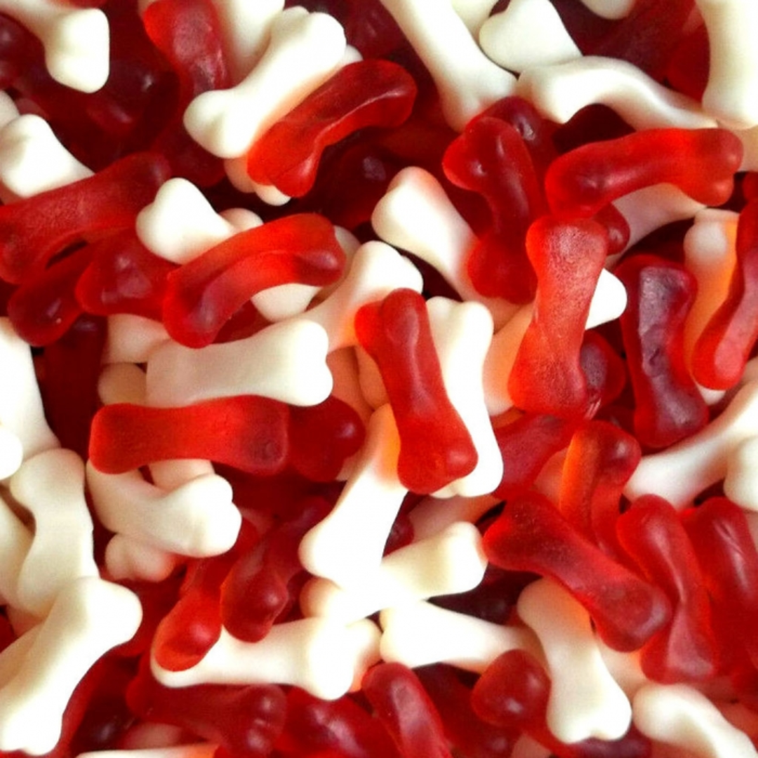 Juicy Jelly Gummy Bones 1kg